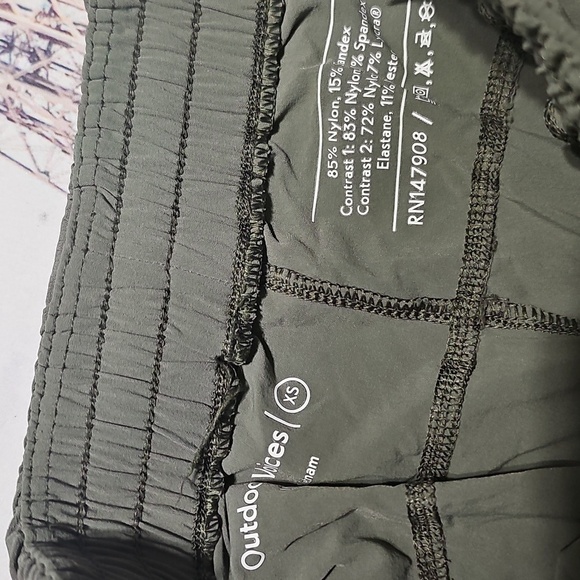 Outdoor‎ Voices Olive Green Athletic Skinny Pants Size XS - Picture 3 of 5